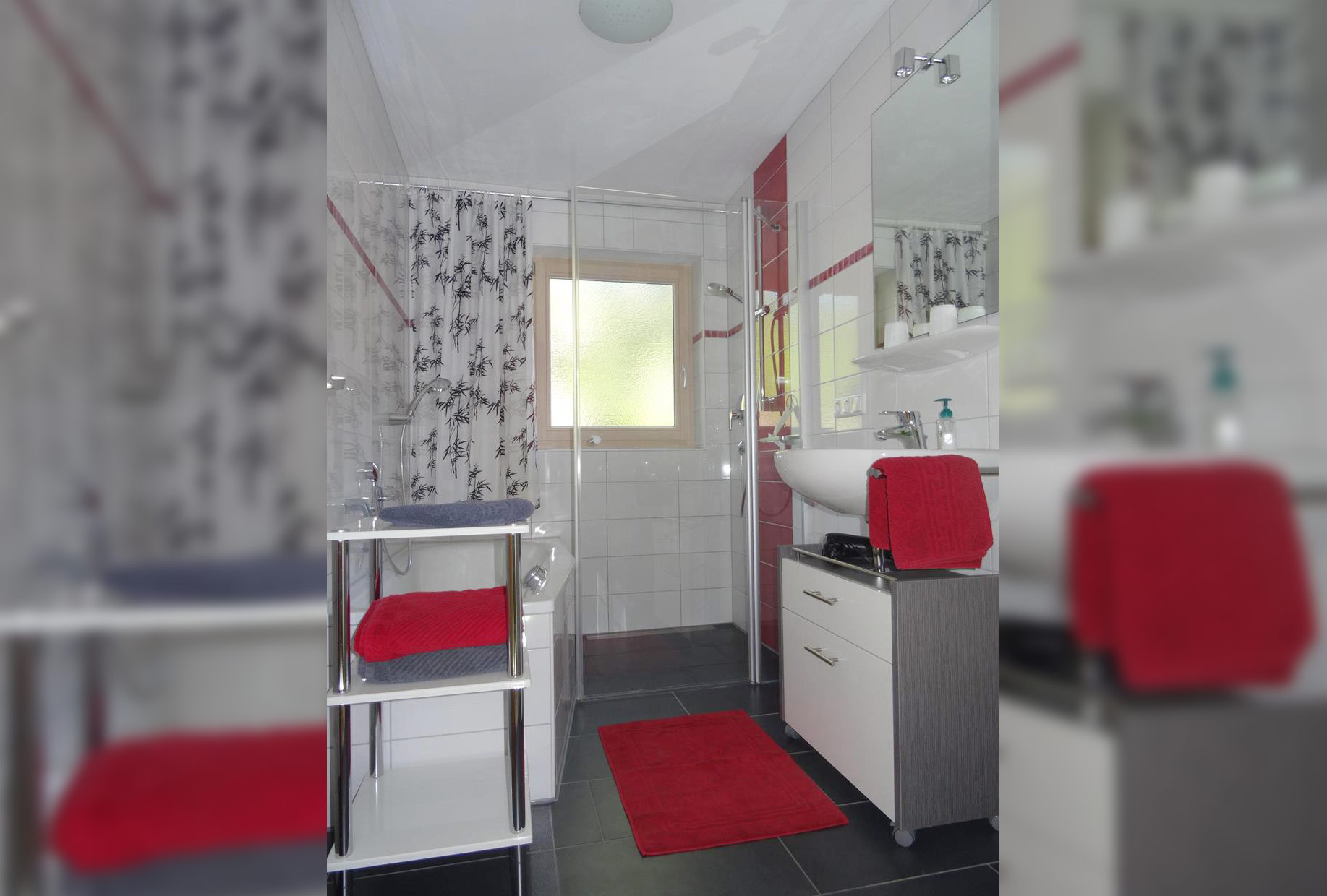 Bad - Ferienwohnung Kessler