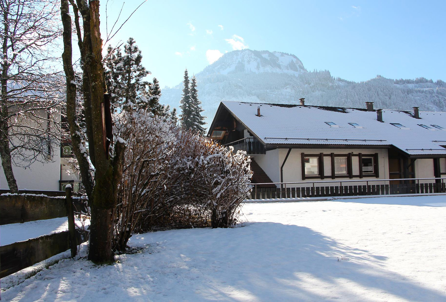 Blick von Terrasse - Ferienwohnung Kessler
